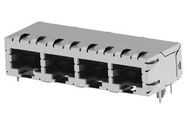 RJ45 CONNECTOR, JACK, 8P8C, 4PORT, CAT5