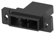 CONNECTOR HOUSING, PLUG, 3POS, 6.35MM