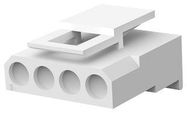 CONNECTOR HOUSING, PLUG, 4WAYS