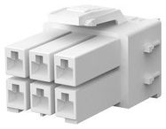 CONNECTOR HOUSING, PLUG, 6WAYS