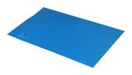 MAT, RUBBER, BLUE, 36" X 24"