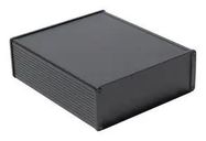 ENCLOSURE, EMI/RFI BOX, ALUMINIUM, BLACK