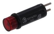 PANEL MOUNT INDICATOR, LED, 30.15MM, RED, 14V