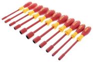 NUT DRIVER SET, INSULATED, 11PC