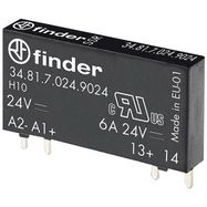 Ultraslim relay SSR
, 24 DC , output 6A(24V DC)