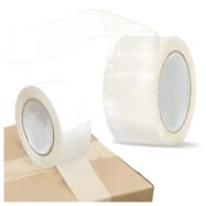 Extralink Packaging Tape, Transparent Adhesive 48x60m Super Strong Durable, EXTRALINK