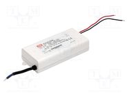Power supply: switched-mode; LED; 40.25W; 13÷23VDC; 1750mA; IP30 MEAN WELL