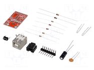 Dev.kit: Microchip AVR; ATTINY; for self-assembly OLIMEX