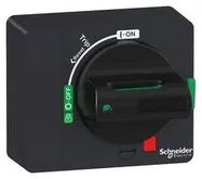 ROTARY HANDLE, MOTOR CKT BREAKER, BLACK