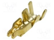 Contact; female; gold-plated; 0.102÷0.127mm2; 30AWG÷28AWG; 1.2mm 