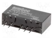 Converter: DC/DC; 1W; Uin: 4.5÷5.5V; Uout: 3.3VDC; Iout: 300mA; SIP7 AIMTEC