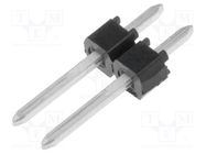 Connector: pin strips; pin header; C-Grid III; male; PIN: 2; 2.54mm 