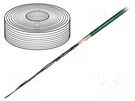 Wire: control cable; chainflex® CF6; 2x0.5mm2; green; stranded; Cu IGUS