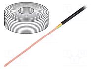 Wire: motor; chainflex® CFPE; 1G70mm2; black; stranded; Cu; 16.5mm IGUS