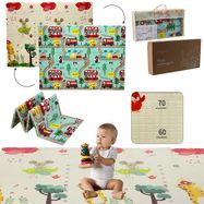 Extralink Double-Sided Educational Play Mat, 150x200x1 cm Foldable Cars-Airplanes + Bag, EXTRALINK