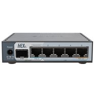 Mikrotik hEX S (2025) | Router | E60iUGS, 5x GbE RJ45, 1x SFP, PoE out, USB, MIKROTIK