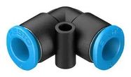 PUSH-IN L-FITTING, 6MM, 10.5MM