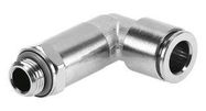 PUSH-IN L-FITTING, 6MM, G1/4, 20BAR