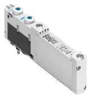 AIR SOLENOID VALVE, FLANGE, 10BAR, 24VDC