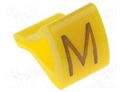Markers; Marking: M; 1.7÷3.5mm; H: 7mm; A: 6mm; -30÷100°C; leaded KURANT