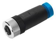 SENSOR CONNECTOR, M12, MALE, 5 POS