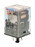 POWER RELAY, DPDT, 24VDC, SOCKET