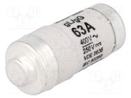 Fuse: fuse; 63A; 400VAC; 250VDC; ceramic,industrial; D02 BUSSMANN