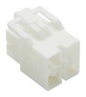 CONNECTOR HOUSING, PLUG, 4POS, 8.5MM