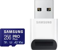 Memory card Samsung PRO Plus micro SDXC 256 GB U3 A2 V30 (MB-MD256SB/WW), Samsung
