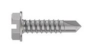 HEX HEAD SLOTTED SCREW, STEEL, 4.8X13MM