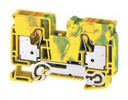 TERMINAL BLOCK, DIN RAIL, 2POS, 4AWG