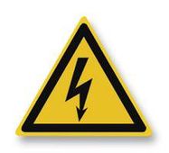 SAFETY SIGN, HAZARD, ELECTRICAL DANGER