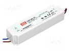 Power supply: switched-mode; LED; 60W; 15VDC; 4A; 90÷264VAC; IP67 MEAN WELL