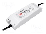 Power supply: switching; LED; 46W; 20VDC; 2.3A; 90÷264VAC; IP64 MEAN WELL