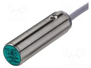 Sensor: inductive; OUT: PNP / NO + NC; 0÷8mm; 10÷30VDC; M18; 2m PEPPERL+FUCHS
