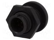 Connector: circular; EN2; socket; male; THT; for panel mounting SWITCHCRAFT