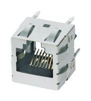 RJ45 CONN, JACK, 8P8C, 1PORT, CAT6A