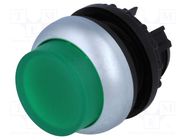 Switch: push-button; 22mm; Stabl.pos: 2; green; M22-FLED,M22-LED EATON ELECTRIC