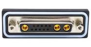 COMBO D-SUB CONN, R/A RCPT, DB-13W3