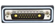 COMBO D-SUB CONN, R/A PLUG, DB-17W2
