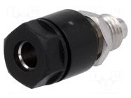Connector: 4mm banana; socket; 36A; 30VAC; 60VDC; Cutout: Ø6mm ELECTRO-PJP