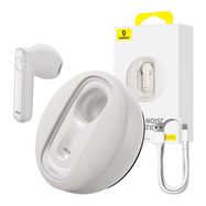Smart wireless earpiece for car Baseus  CM10 (white), Baseus