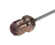 RF COAX CONN, SMA JACK, 50 OHM, CABLE
