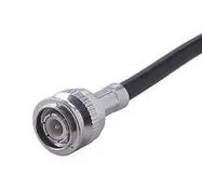 RF COAX CONN, TNC PLUG, 50 OHM, CABLE