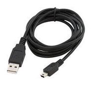 USB CABLE, 2.0 A PLUG-B PLUG, 5M