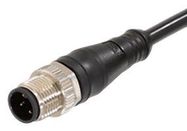 SENSOR CORD, 8P M12 PLUG-FREE END, 2M