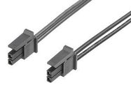 WTB CORD, 2P MICRO-FIT RCPT/RCPT, 11.8"