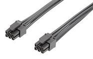 WTB CORD, 6P MICRO-FIT RCPT/RCPT, 5.9"