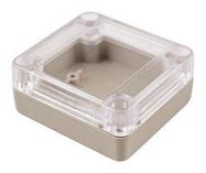 ENCLOSURE, GENERAL PURPOSE, ABS, GRY/CLR