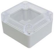 ENCLOSURE, GENERAL PURPOSE, PC, WHT/CLR